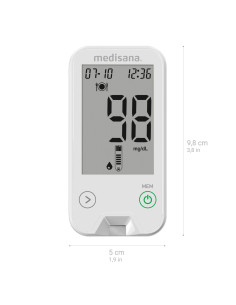 MEDISANA GLUCÓMETRO mg/dl MEDITOUCH 2 2